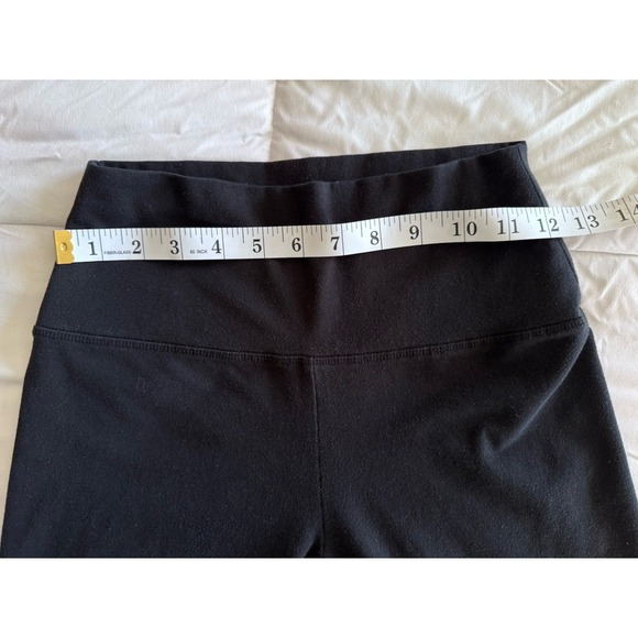 Aerie Black Hi Rise Legging Pull On Pants Womens size Small 27" Ankle Detail EUC - Picture 4 of 8